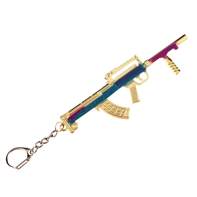 12 centimeter M16 sniper rifle eats chicken weapon pendant key chain