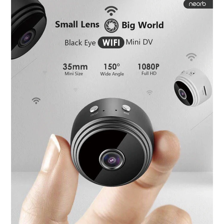 720P Мини Беспроводная шпионская Скрытая IP камера 2 аудиоданных P2P мобильный удаленно беспроводной