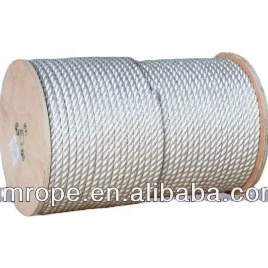 hot sale high duty nylon 3-strand rope