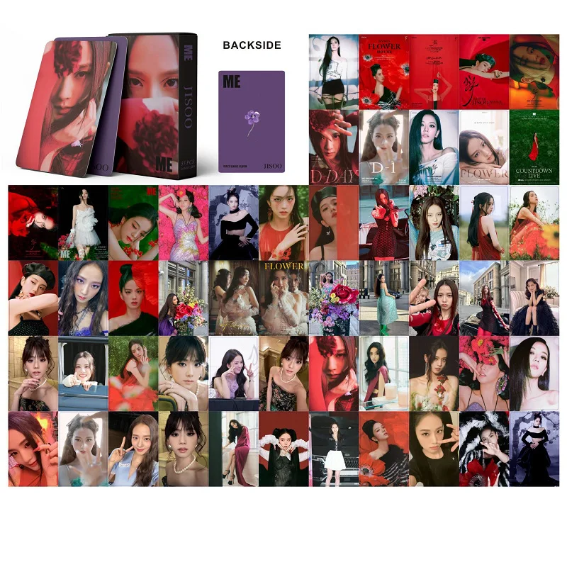 MARKIF Black Pink Merch 55 Pcs Black Pink Lomo Card New Album Black Pink Photocard Kpop Merchandise