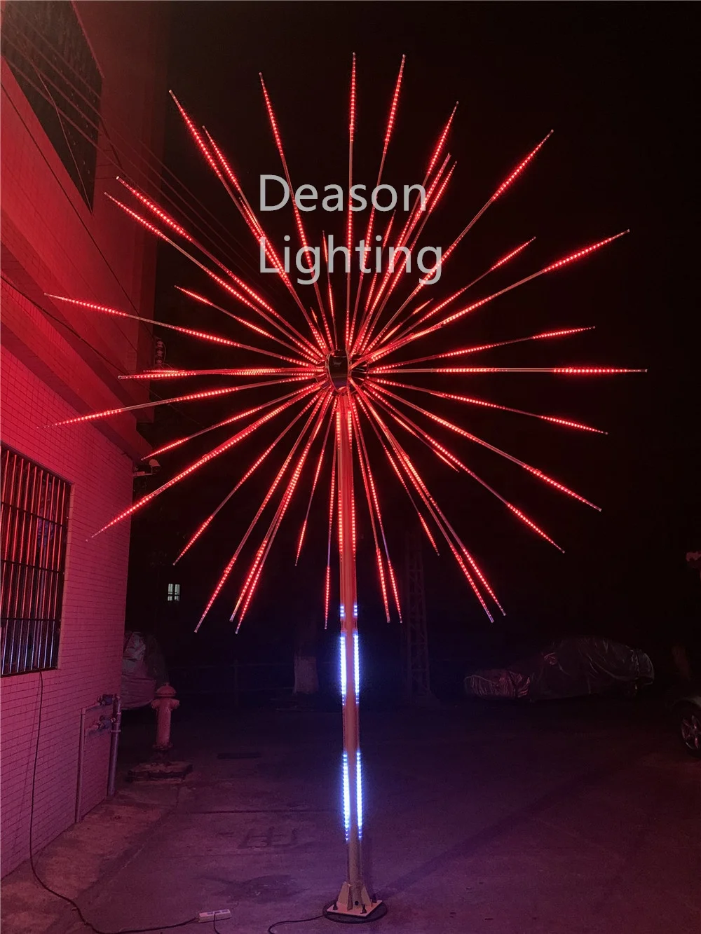 Оптовая продажа из Китая светодиодный рождественский фейерверк украшение для свадьбы светильник дерева