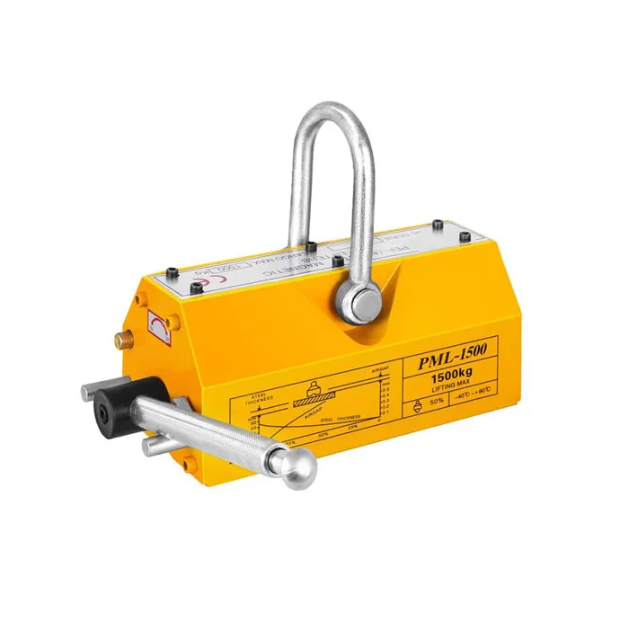 Steel Magnetic Lifter 220 LB Metal Lifting Magnet 100 KG Neodymium Magnetic Lift Hoist Shop Crane