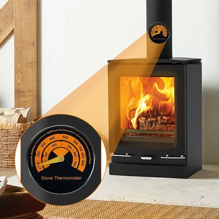 Магнитный термометр для дровяной печи