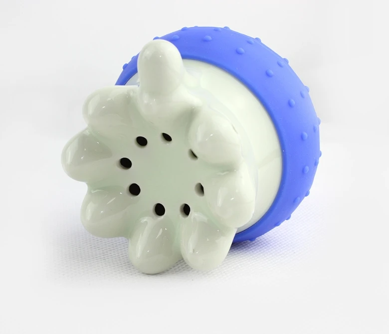 amazon hot sale multi-function customized white mate porcelain massage jar for body massage