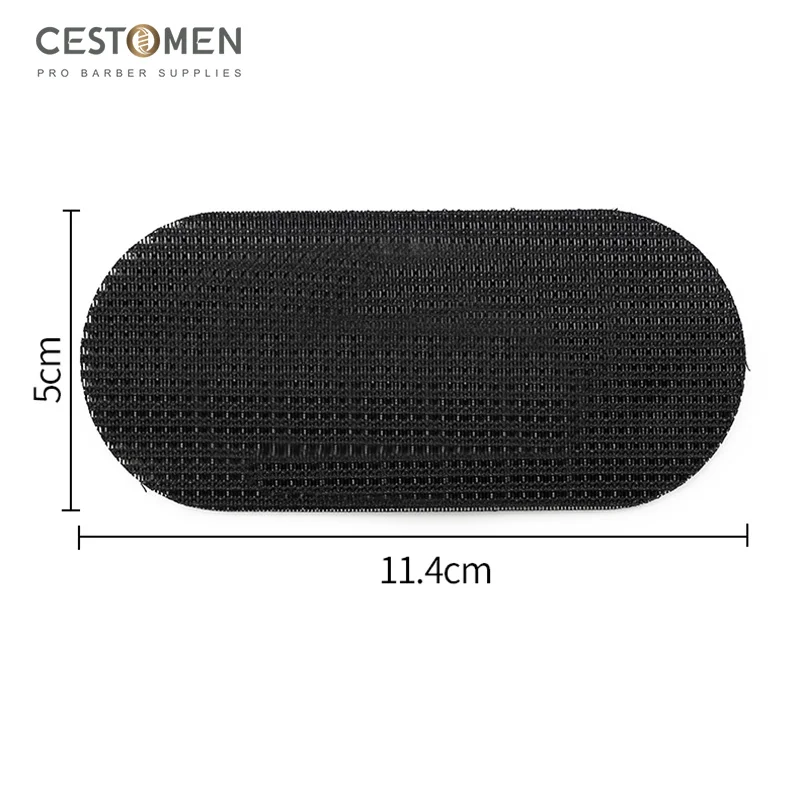 Customized Private Label Barber Grippers Mens Styling Hair Holder Salon Cutting Accessories Nylon Magic Hair Grippers