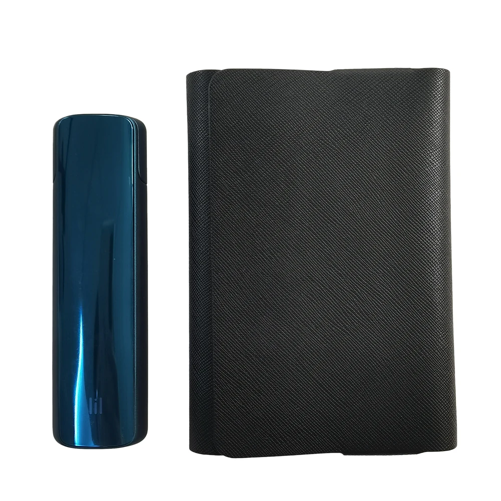 Fashion 5 Colors for LIL Solid 2 Leather Case Solid2 Portable Skin Cigarette Smoking  for IQOS ILUMA ONE Cases Cover