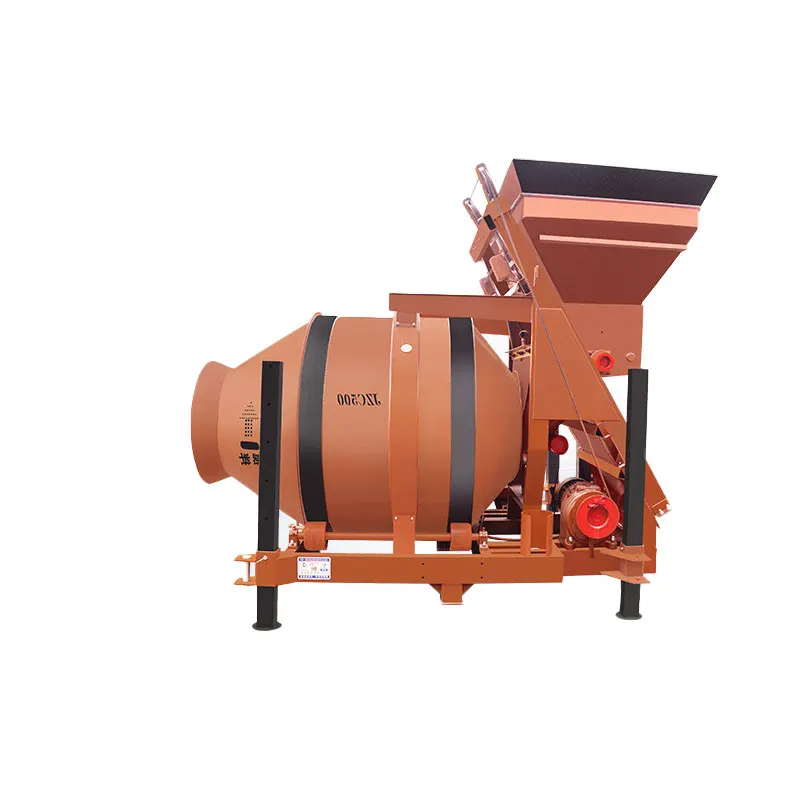 ZEYU Factory Manufacture High Quality Electric Cement Mixer JZC500-E Reliable Performance Concrete Mixer For Sale