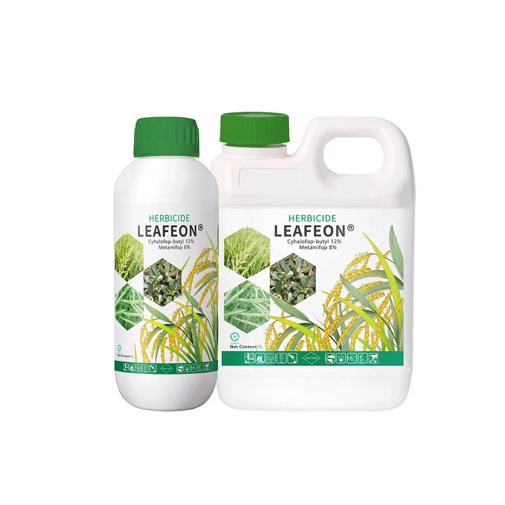 Системный гербицид LEAFEON Cyhalofop-бутил 12% + метамифоп 8% 20% EC химикаты для уничтожения сорняков