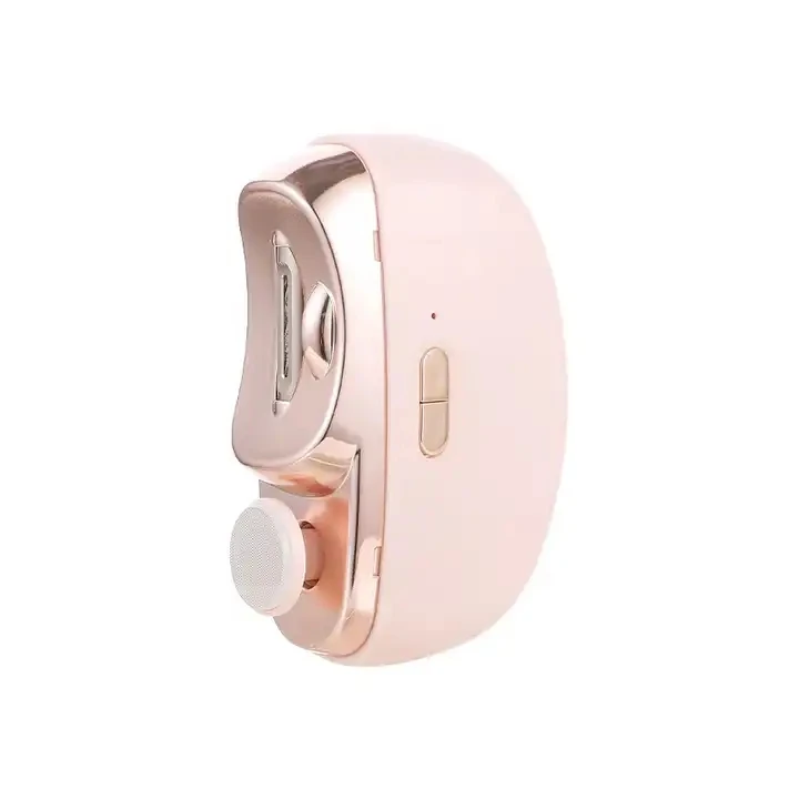 2 in 1 USB Rechargeable Nail Trimmer Polisher Automatic Electric Nail File Cutter electric Nail Clipper With Led light