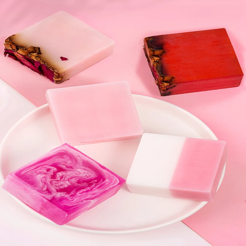 Hot Sell Rose series Essential Oil Hand Soap Wash Face Deep Cleansing Bath Moisturizing Oil Control Soap