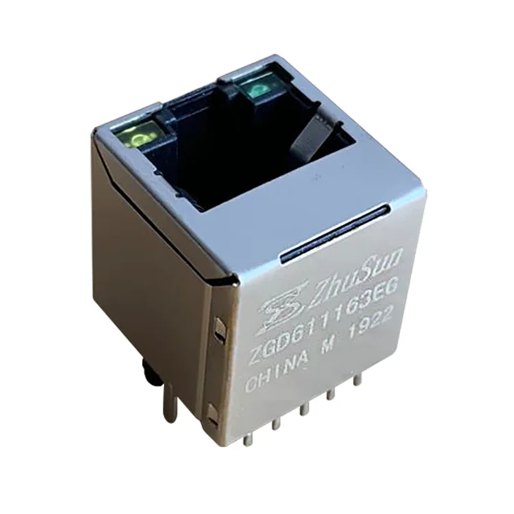 74980101200 74981102100 74984104401 со светодиодной 180 градусов по вертикали модульный разъем RJ45