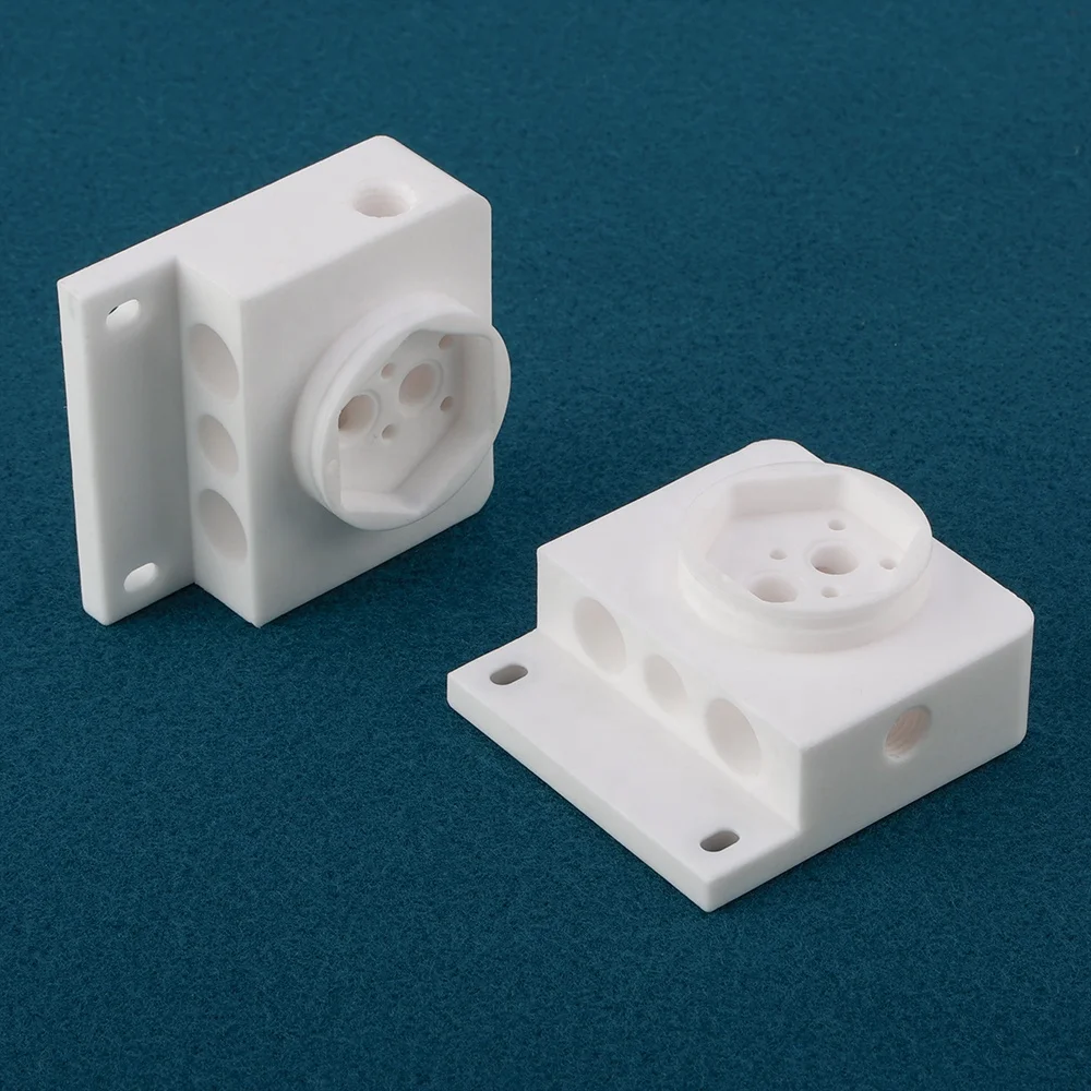 Strictly controlled CNC machining center customized teflon POM plastic parts acrylic ABS construction machinery parts