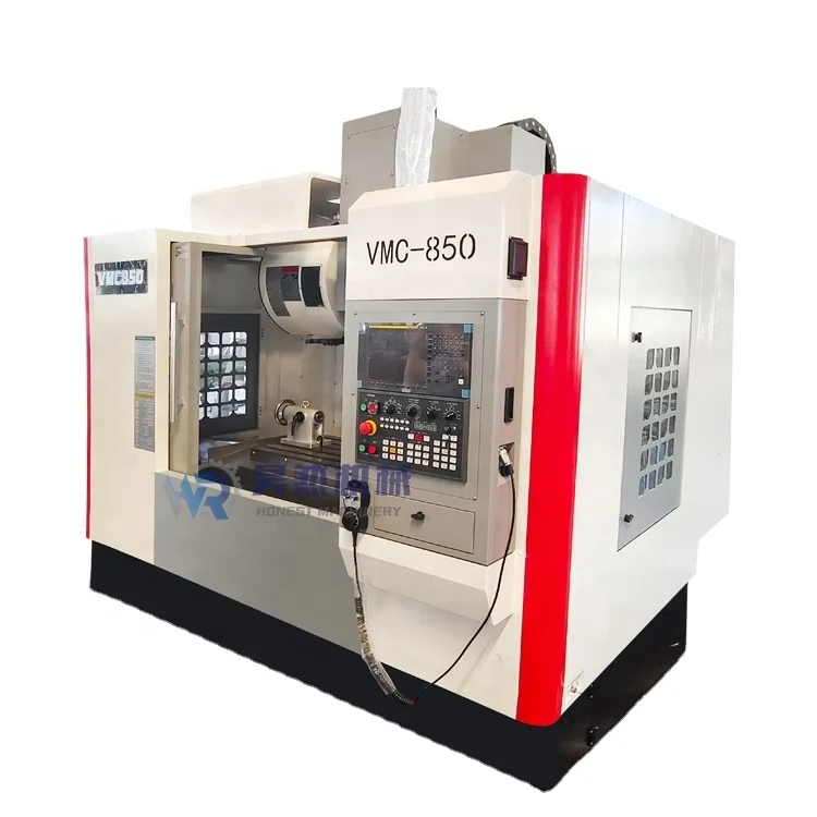 milling Machine vmc 850 CNC 4 axis vertical  machining center
