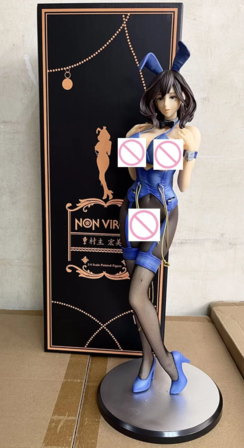 Japan sexy doll PVC action Figures cute Anime GK Doll Toys nude Bunny Girl figuras de Male Toy 1/4