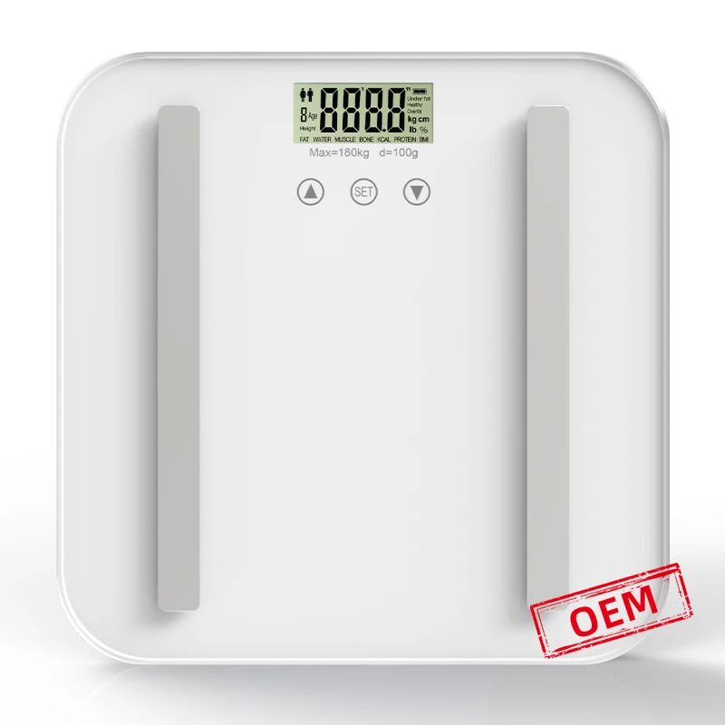 ZJ Professional New Smart Digital Scale Body Fat Measurement Muscle Percentage Original OEM Brand Personal Scale