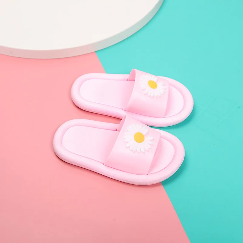 RTS Daisy Flower Slippers for Girl Shoes Summer Toddler Kids Baby Slippers