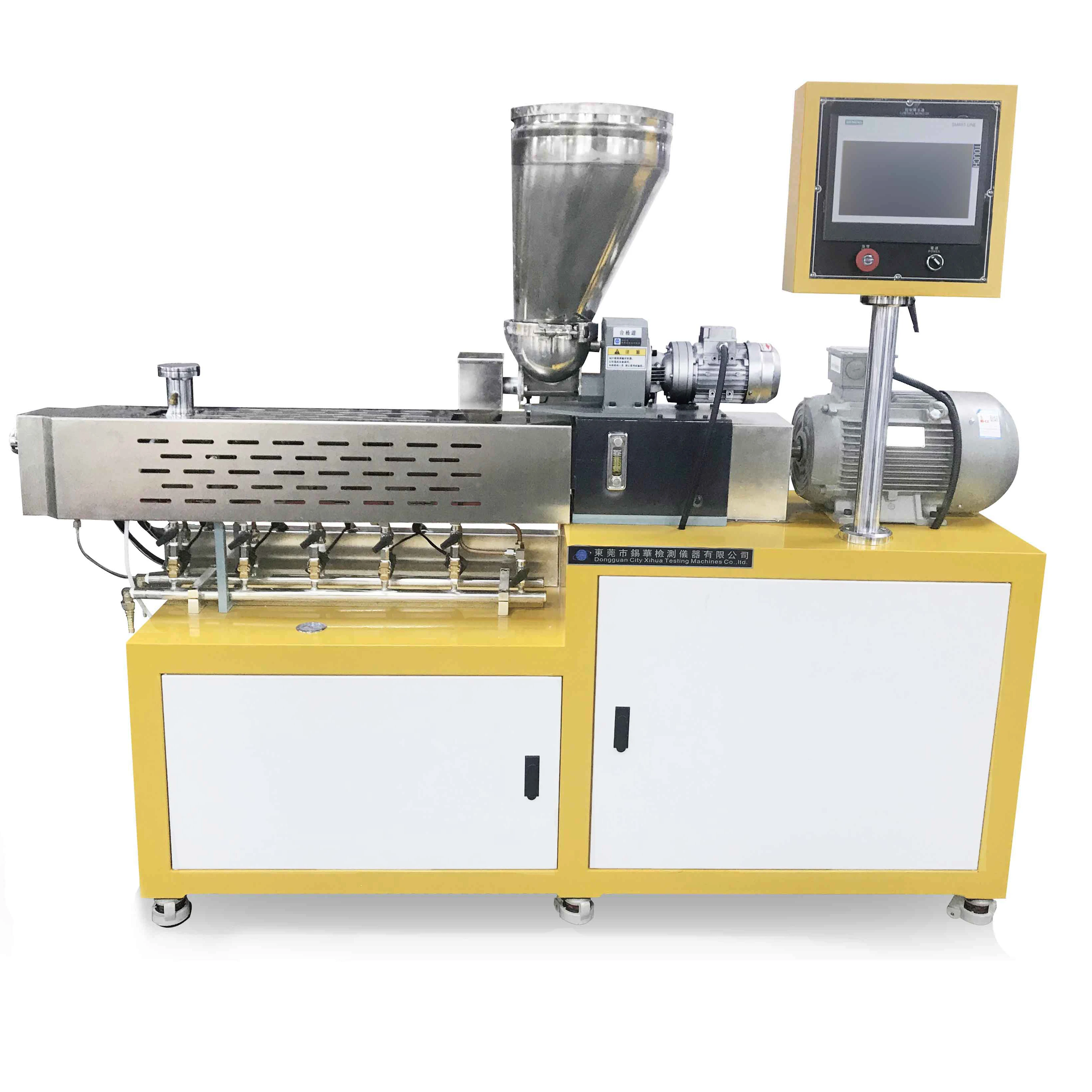 twin screw extruder for raw material granules making production line