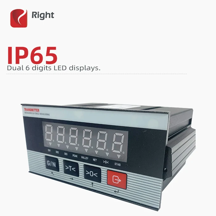Direct Factory Price 0-10V/4-20mA crane precision single point indicator 50g 100 ton load cell transmitter truck scale