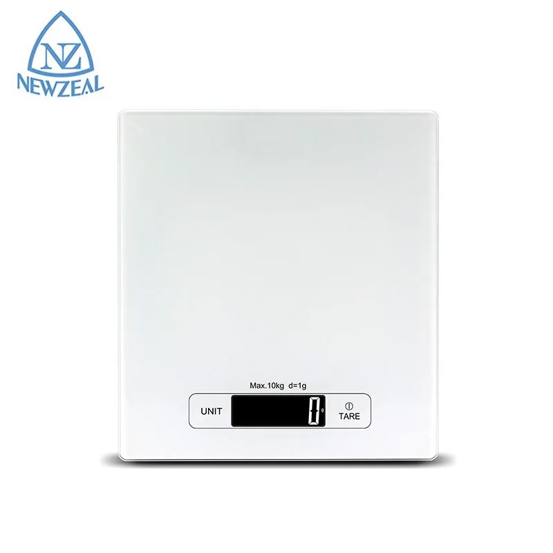 Foreign Trade 10 Kg Glass Portable Digital Kitchen Weight Food Scale