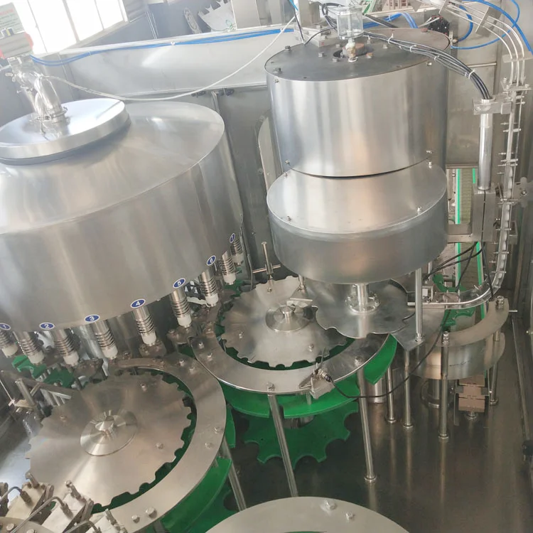 8000BHP Automatic PET Bottle Drink Bottling Plant Soda Filling And Capping Machine