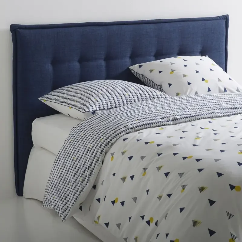 Classic and elegant MDF fabric with comfortable cushioned linen detachable headboard