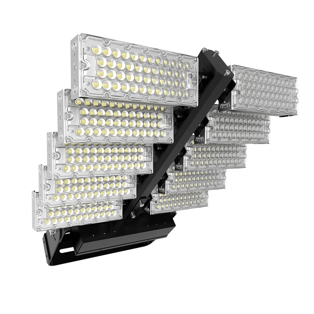 
Super Bright Narrow Beam Angle Outdoor Led Flood Light 720W 960W 1200W 1500W LED High Mast Spot Light 