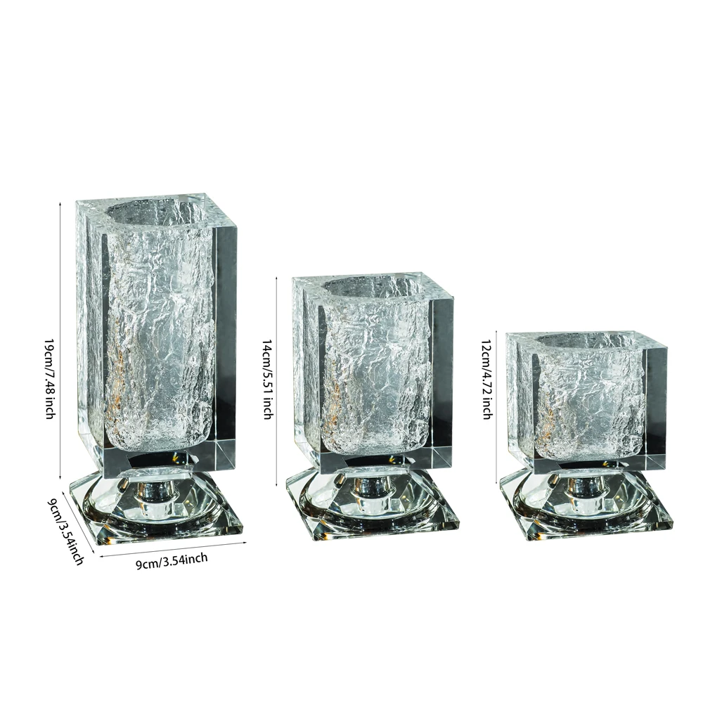 candle holders clear New style acrylic wedding centerpiece candelabra for party and mariage decoration candle stand candelabra