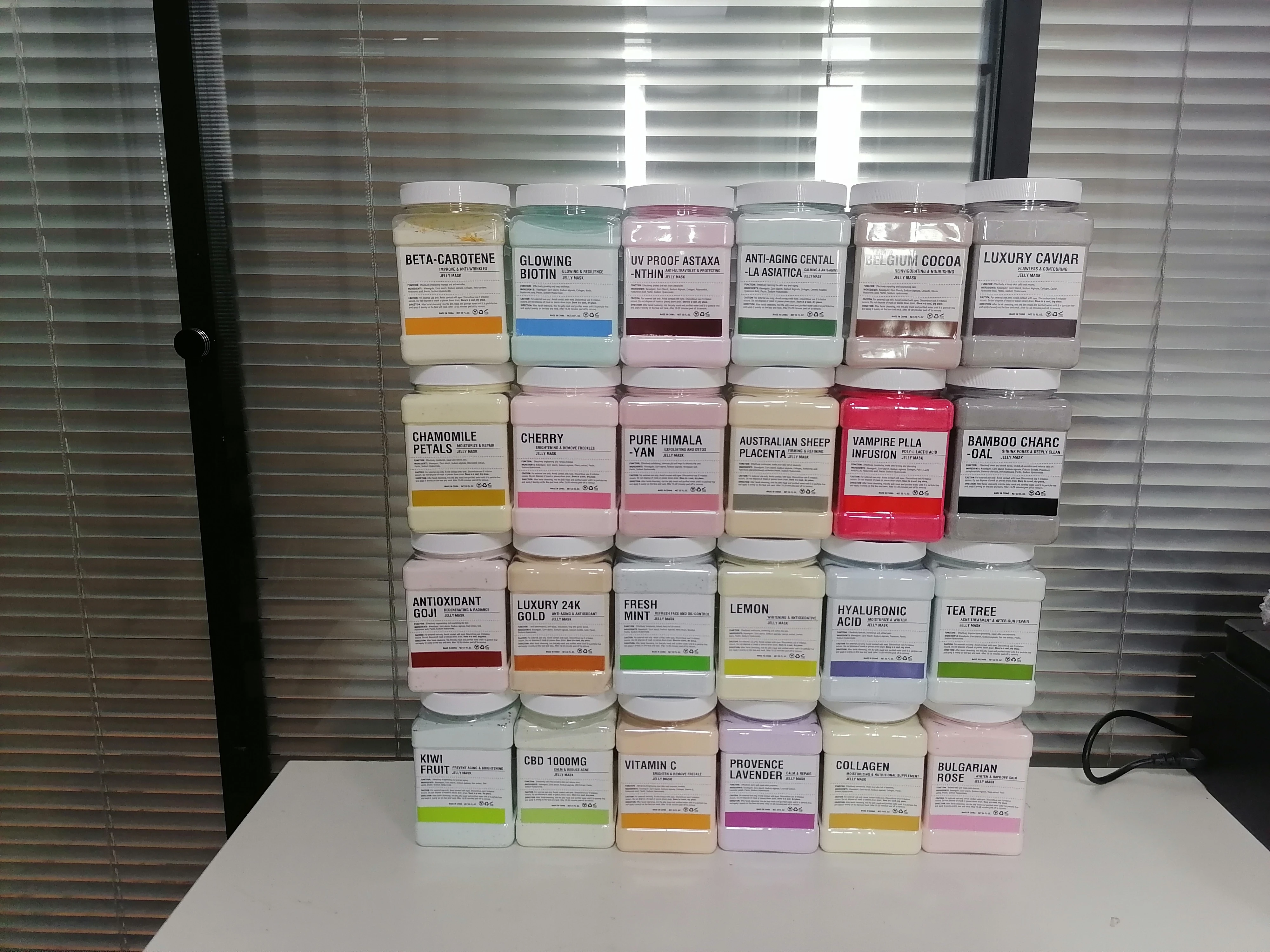 Custom Label Low MOQ Jelly Mask Powder  Hydro Jelly Mask 650g/500g/350gjar