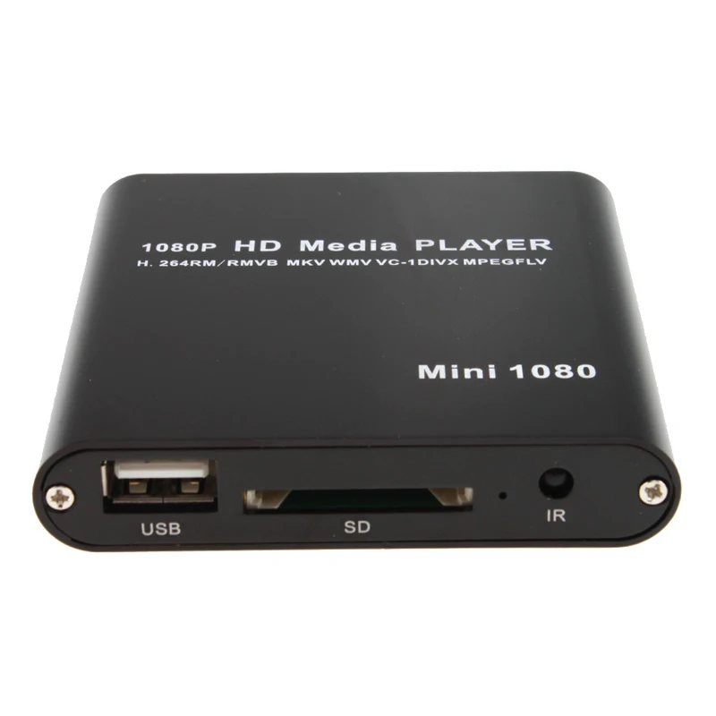 Медиаплеер 4K с дистанционным управлением цифровой MP4-плеер на 8 ТБ HDD/ USB-накопитель/TF-карта/H.265 MP4 PPT