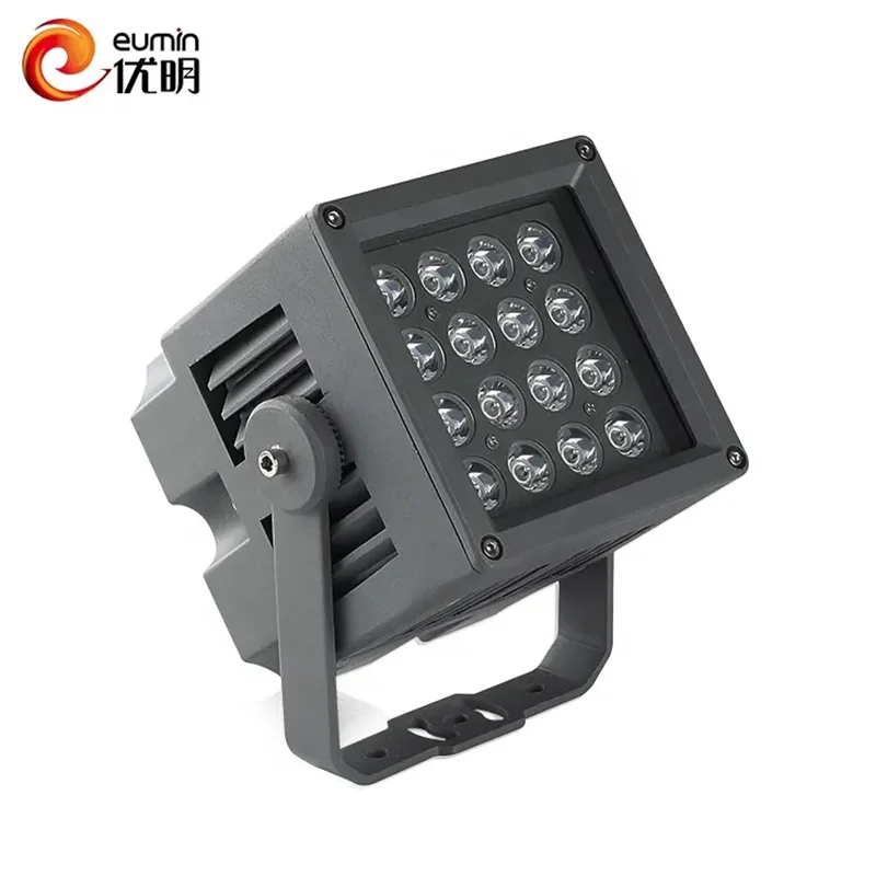 Wholesale Suppliers Dmx Colored Led Flood Lamp Spot Light Exterior Square Flood Light