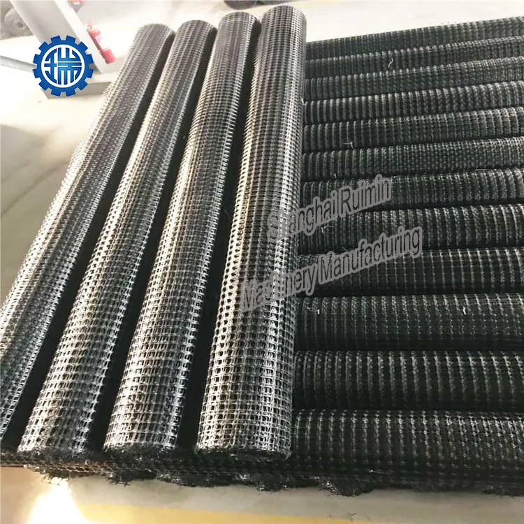 24 heads Automatic ultrasonic Metal biaxial Geogrid welding machine Geogrid Production Line