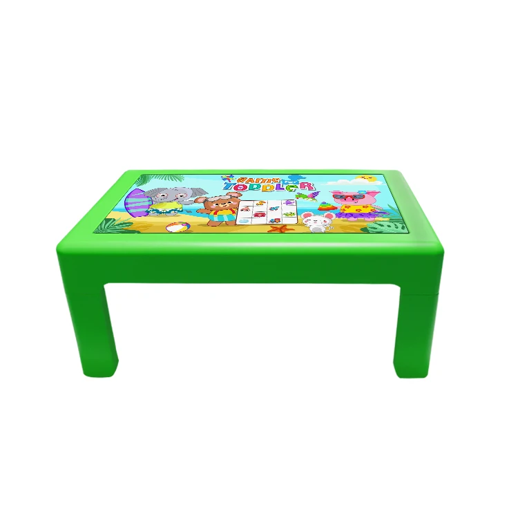 New improved interactive touch screen 55 inch children touch smart table pcap touch table