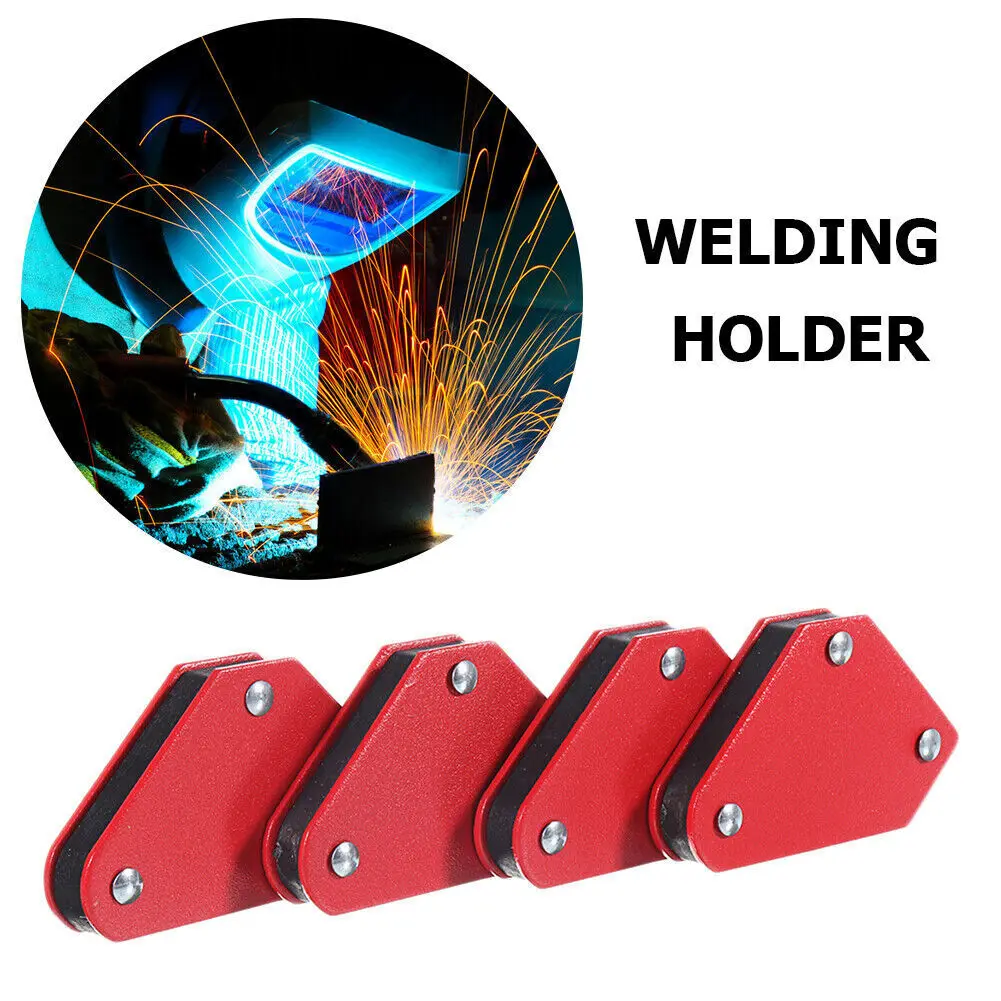Set Of 4 Welding Magnet Set Magnetic Square Welder Holder Arrow Magnet 45/90/135 Degree 4.5KG/10LB