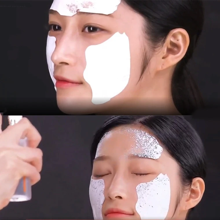 Private label bulk wholesale OEM collagen nourishing moisturizing sheet mask sheet collagen crystals under eye mask eye mask