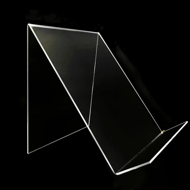 Clear Acrylic Ipad Rack Holder Retail Book Display Acrylic Stand Shelf