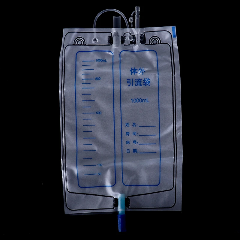 Medical Product Adult 1000ml Urine Bag Collector with Prices Wearable Panty Urine Collector Urine Bag