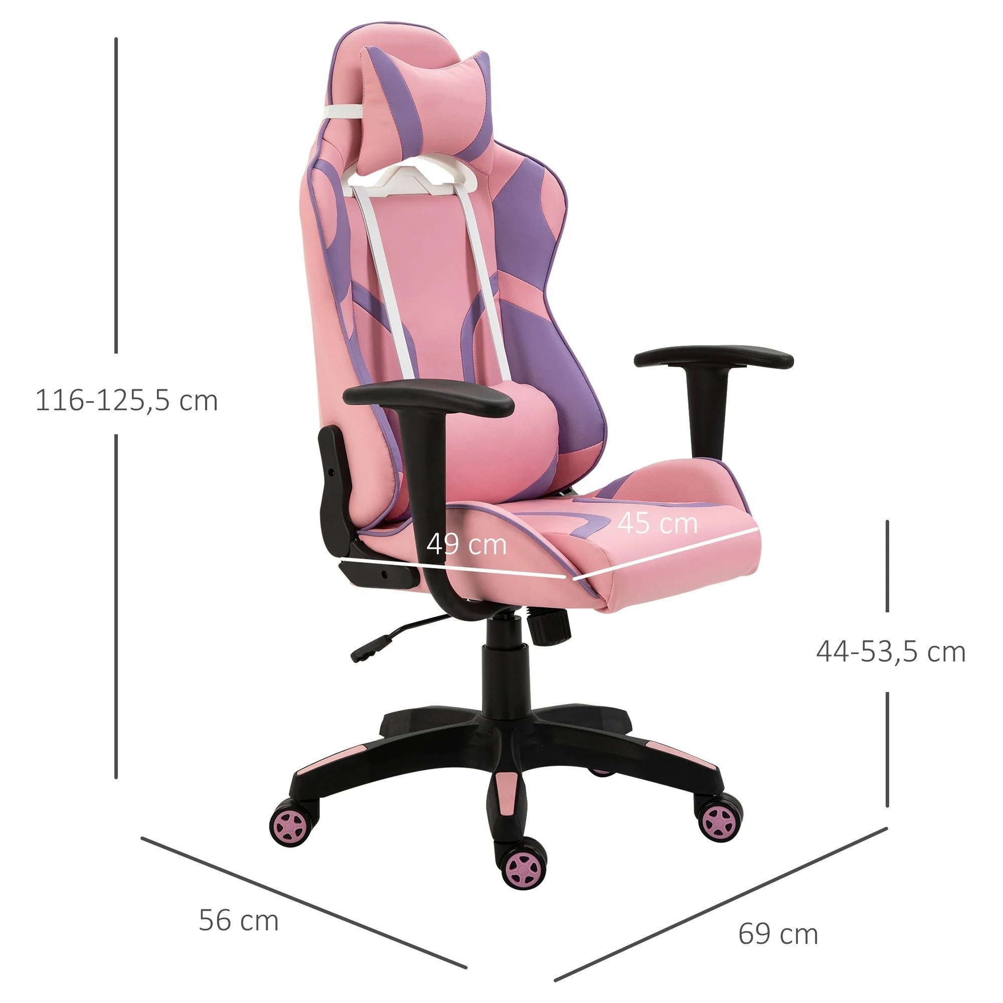 2023 Japan customized LOGO kawaii esport racing style silla gamer gaming cute pink hello gaming chair
