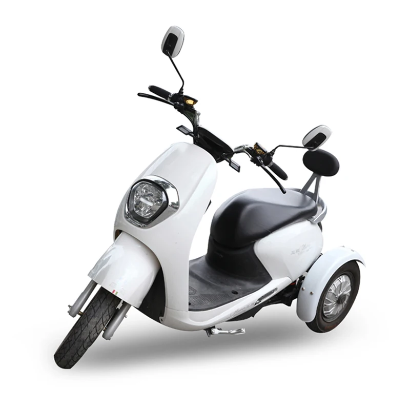 Adult Electric 3 Wheel Scooters Motorcycle 800w Electric Tricycle Scooter 3 Wheels Double Motor