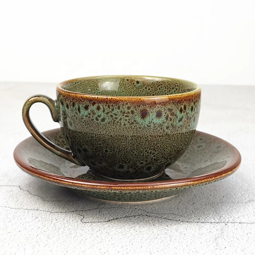 tea cups and saucers cheap for Latte  Cappuccino   Tea  Dishwasher and Microwave Safe