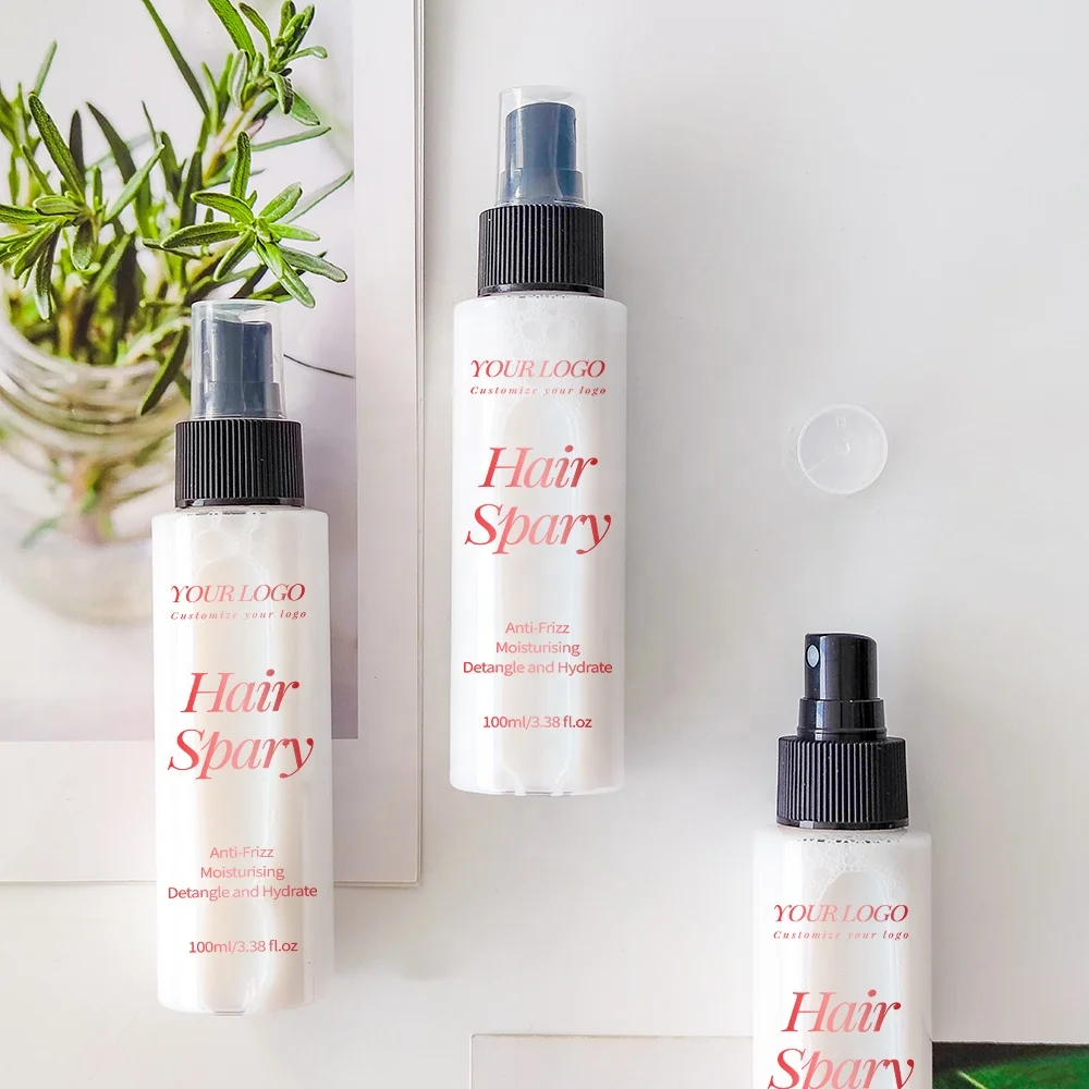 Private Label Hair Styling Products Professional Styling Hair Spray For Naturally Curly Hair
