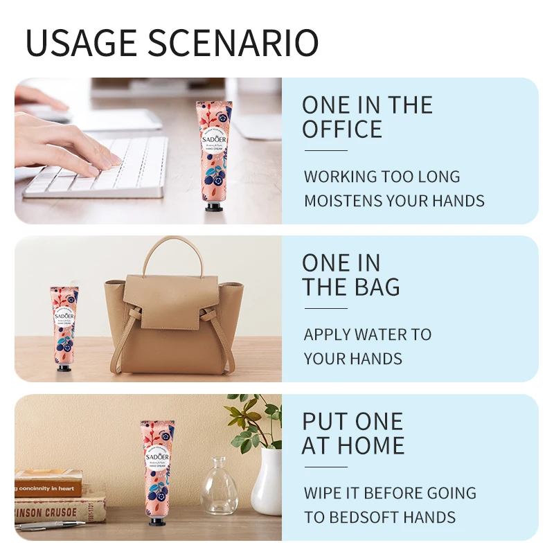 OEM/ODM индивидуальная собственная торговая марка Красота Увлажняющий Ниацинамид натуральные ингредиенты разглаживающие руки дешевый отбеливающий мини-крем для рук