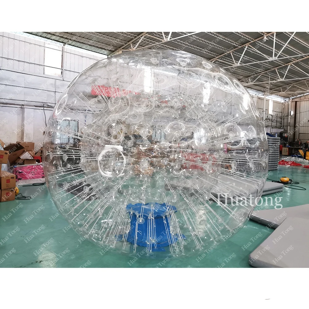 Inflatable PVC TPU Zorb Ball Inflatable Body Bubble Ball Bowling Game For Sale