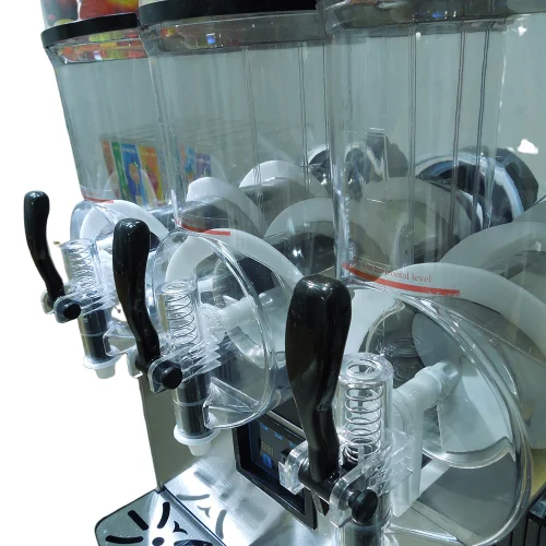 SPACE 110V Slushy Machine 45L Triple Bowl Margarita Frozen Drink machine