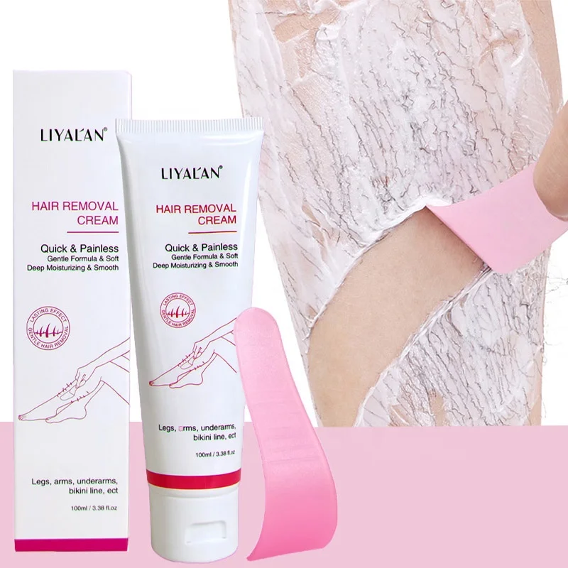 Custom Private Label Body Legs Armpit Painless Hair Removal Cream For Men And Women