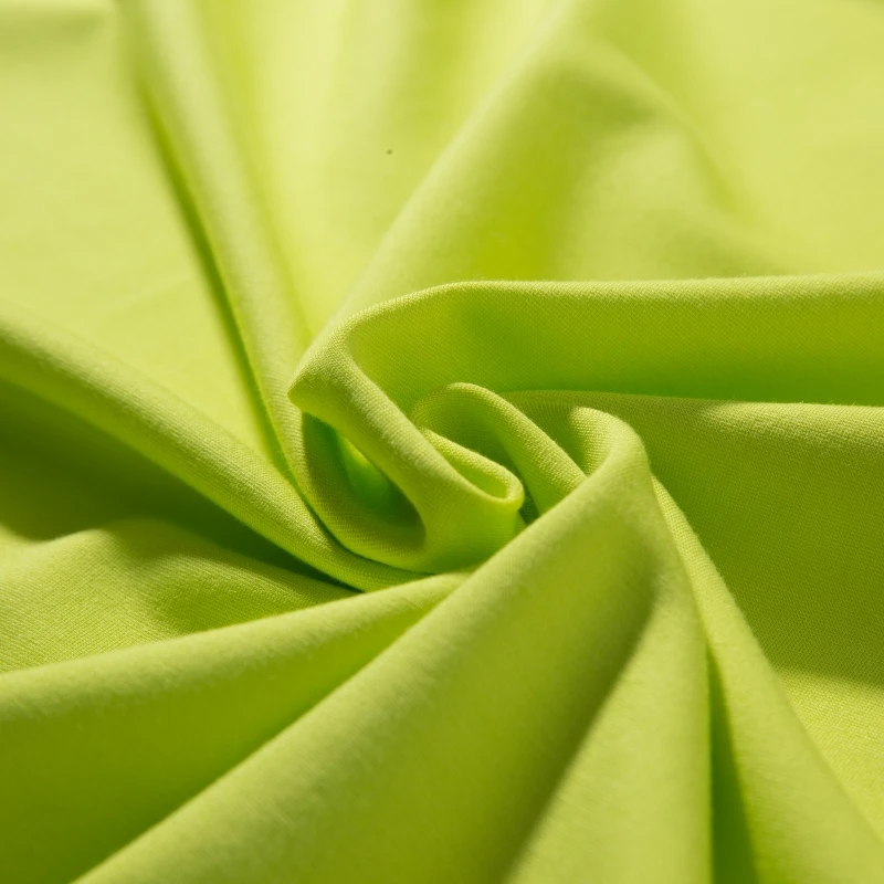 stock 45S Rayon Nylon Spandex 350gsm  Ponte roma knitted fabric for pants suits dresses