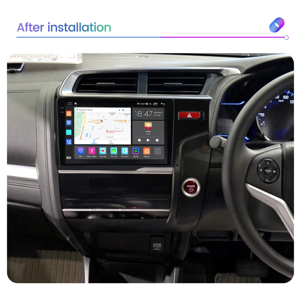 MEKEDE M6 Pro Android 12 8core 8 + 256GB 2K DSP 2din GPS WIFI автомобильное радио стерео для Honda Jazz Fit 2014-2015