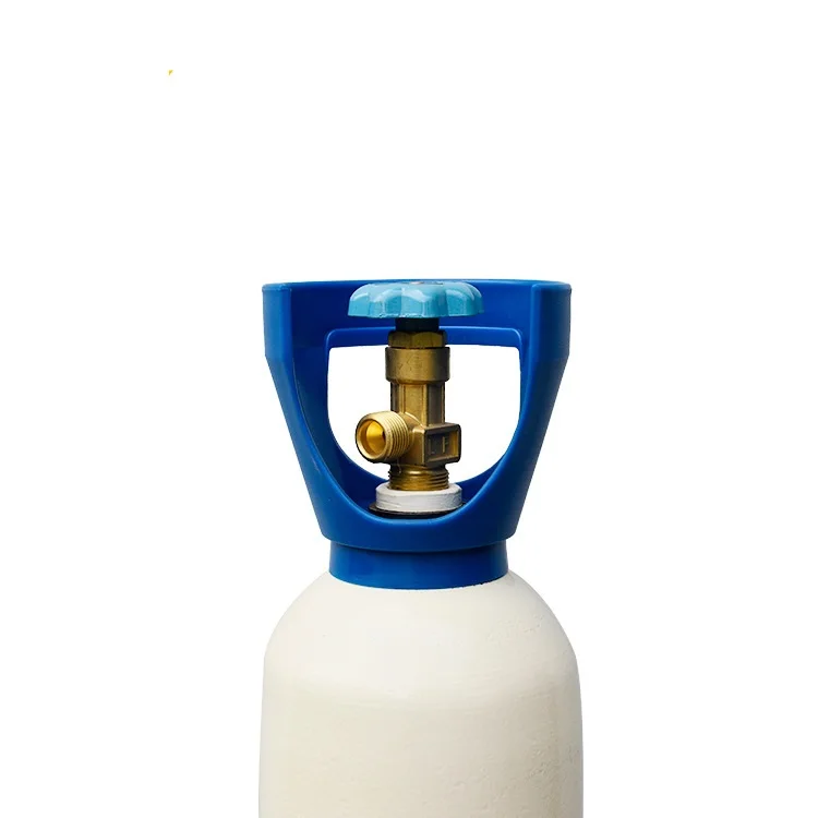 Китай, лучшая сталь высокого давления, 6 кг co2, газовый баллон, синий гелиевый газовый баллон