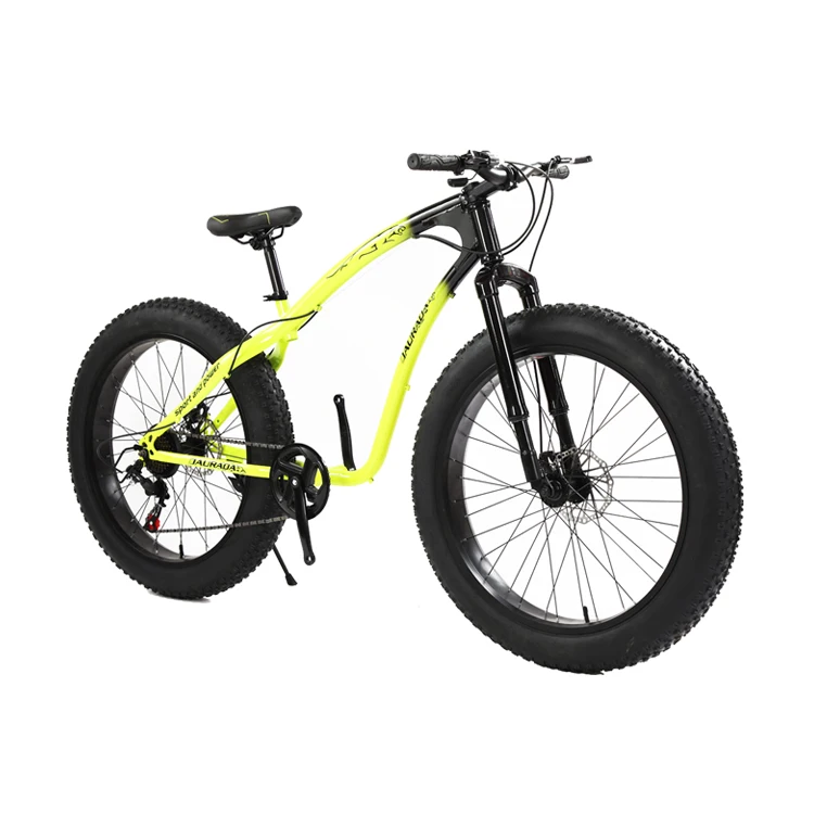 Быстрая доставка 26 дюймов рама из алюминиевого сплава горный гибридный велосипед с толстой шиной для