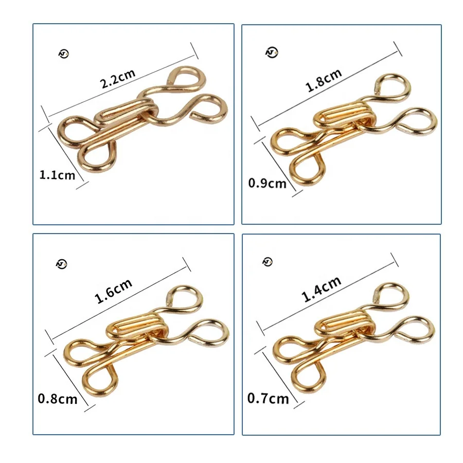Factory Sale Directly Accessories Bra Metal Hook And Eye t