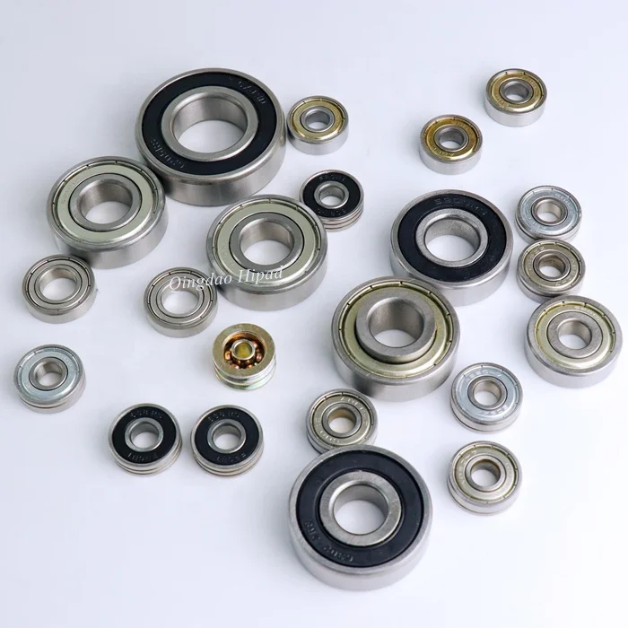 6000 6201 6202 6203 6204 6205 6206 6300 6008 6005 6207 608zb 2Z ZZ RS 2RS High Quality Deep Groove Ball Bearings